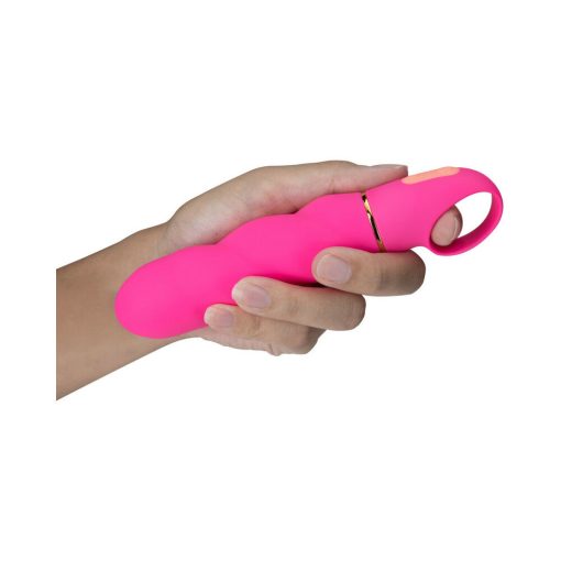 Aria Amazing Af Silicone Vibrator Fuchsia - Image 4