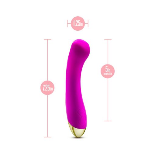 Aria Bangin' Af Rechargeable Silicone G-Spot Vibrator Purple - Image 5