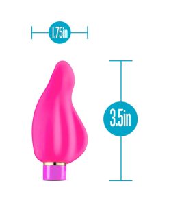 Aria Epic Af Rechargeable Silicone Mini Vibrator Fuchsia