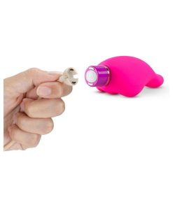 Aria Epic Af Rechargeable Silicone Mini Vibrator Fuchsia
