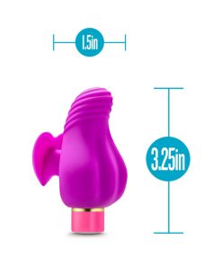 Aria Erotic Af Rechargeable Silicone Mini Vibrator Plum