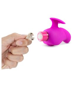Aria Erotic Af Rechargeable Silicone Mini Vibrator Plum