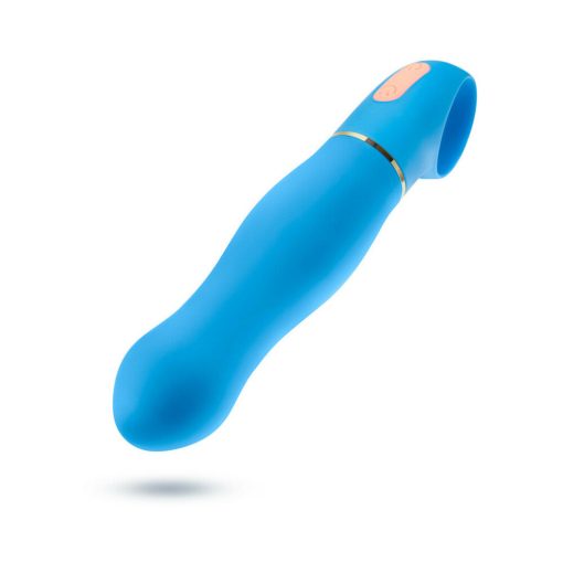 Aria Exciting Af Silicone Vibrator Blue - Image 2
