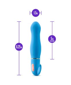 Aria Exciting Af Silicone Vibrator Blue