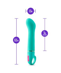 Aria Flirty Af Silicone G-Spot Vibrator Teal