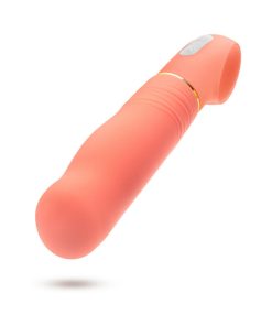 Aria Smokin' Af Silicone Vibrator Coral