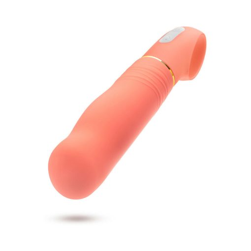 Aria Smokin' Af Silicone Vibrator Coral - Image 3