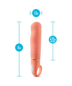 Aria Smokin' Af Silicone Vibrator Coral