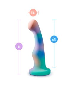 Avant Opal Dreams 6 In. Silicone Dildo Aqua