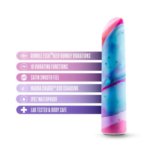 Limited Addiction Fascinate Power Vibe Rechargeable Bullet Peach - Image 4