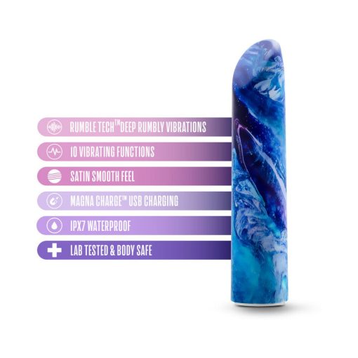 Limited Addiction Mesmerize Power Vibe Rechargeable Bullet Azure - Image 4
