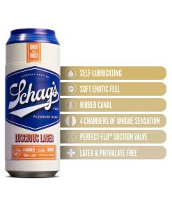 Schag'S Luscious Lager Self-Lubricating Stroker Frosted
