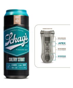 Schag'S Sultry Stout Self-Lubricating Stroker Frosted