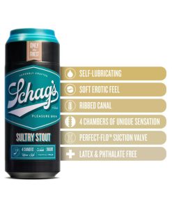 Schag'S Sultry Stout Self-Lubricating Stroker Frosted