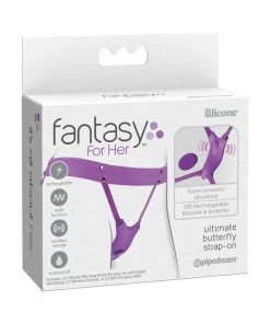 Fantasy For Her Ultimate Butterfly Strap-On Wearable Vibrator