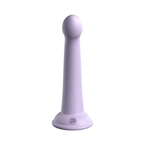 Dillio Platinum Collection Secret Explorer 6 In. Silicone Dildo Purple - Image 4
