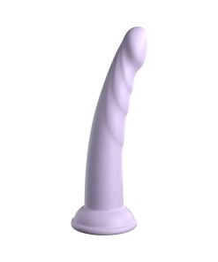 Dillio Platinum Collection Slim Seven 7 In. Silicone Dildo Purple