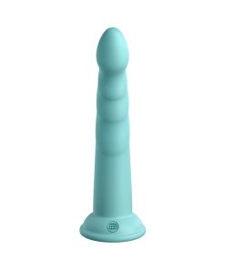 Dillio Platinum Collection Slim Seven 7 In. Silicone Dildo Teal