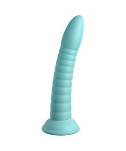 Dillio Platinum Collection Wild Thing 7 In. Silicone Dildo Teal