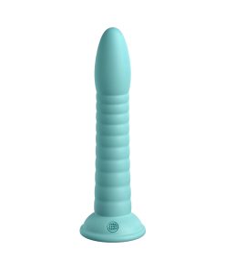 Dillio Platinum Collection Wild Thing 7 In. Silicone Dildo Teal