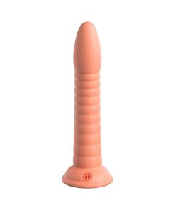 Dillio Platinum Collection Wild Thing 7 In. Silicone Dildo Peach