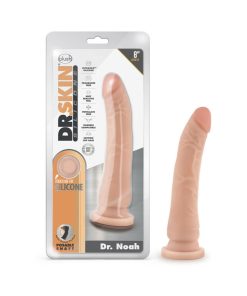 Dr. Skin Silicone Dr. Noah Realistic 8 In. Dildo Beige