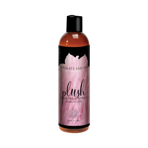 Intimate Earth Plush Super Thick Hybrid Anal Glide 4 Oz.