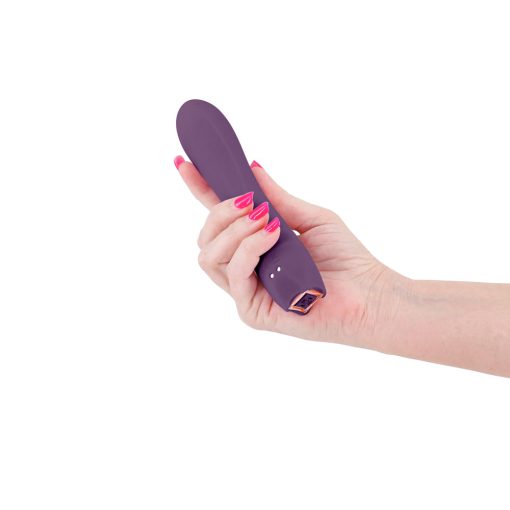 Obsession Romeo Dark Purple - Rechargeable Silicone Vibrator for Women - Image 3