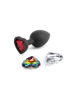 Glams Xchange Heart Anal Plug Small