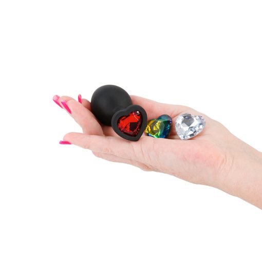 Glams Xchange Heart Anal Plug Medium - Image 3