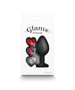 Glams Xchange Heart Anal Plug Medium