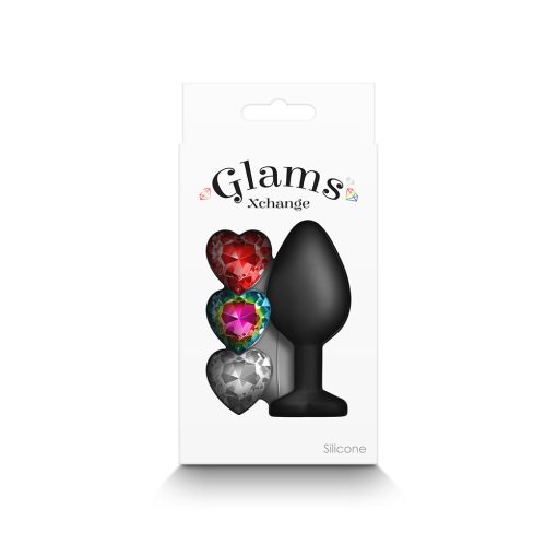 Glams Xchange Heart Anal Plug Medium - Image 4