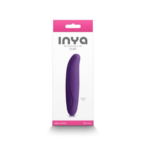 Inya Flirt Rechargeable Vibe Dark Purple