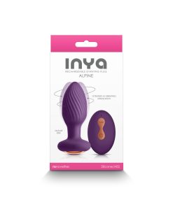 Inya Alpine Rechargeable Gyrating Plug Purple