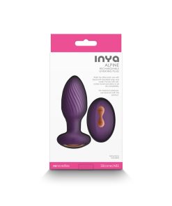 Inya Alpine Rechargeable Gyrating Plug Purple