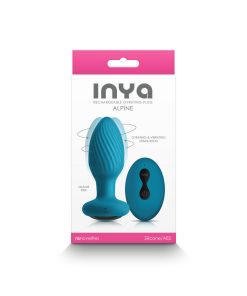 Inya Alpine Rechargeable Gyrating Plug Teal
