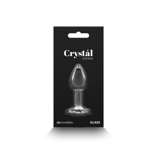 Crystal Desires Rainbow Gem Glass Plug Small - Image 4