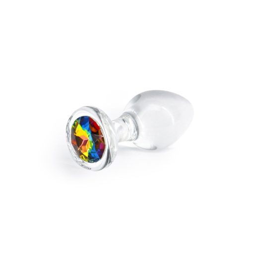 Crystal Desires Rainbow Gem Glass Plug Medium - Image 2