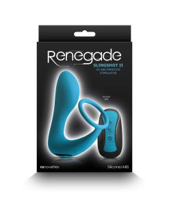 Renegade Slingshot Ii Cock Ring & Prostate Stimulator Teal