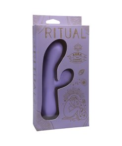 Ritual Aura – Soft Rechargeable Silicone Rabbit Vibrator (Lilac)