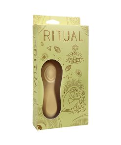 Ritual Sol Rechargeable Silicone Pulsating Vibrator Yellow
