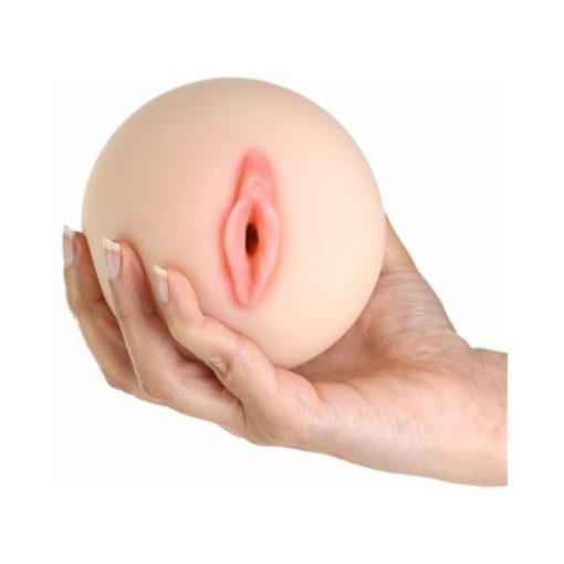 Cutiepies Hannah'S Handful Boobie Stroker Beige - Image 9