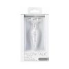Pillow Talk Fancy Glass Anal Plug With Glitter And Gem Base