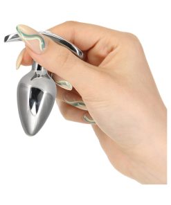 Pillow Talk Sneaky Stainless Steel Anal Plug With Swarovski Crystal