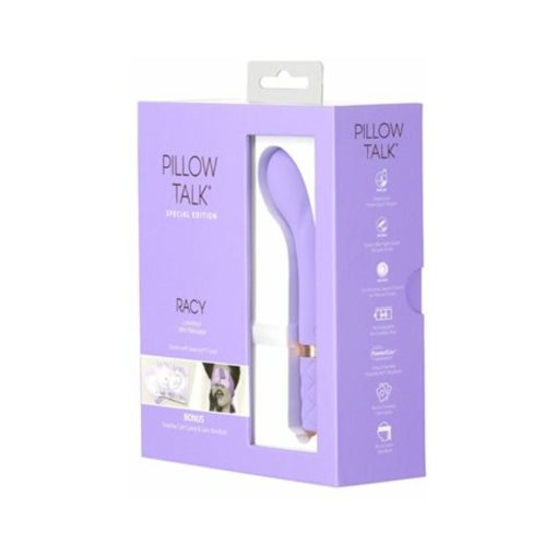 Pillow Talk Special Edition Racy Mini G-Spot Vibrator With Swarovski Crystal Purple - Image 2