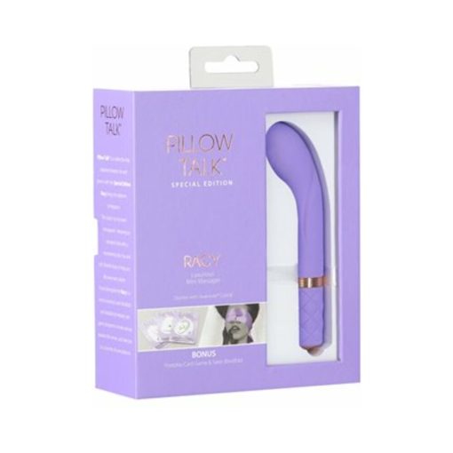 Pillow Talk Special Edition Racy Mini G-Spot Vibrator With Swarovski Crystal Purple - Image 3