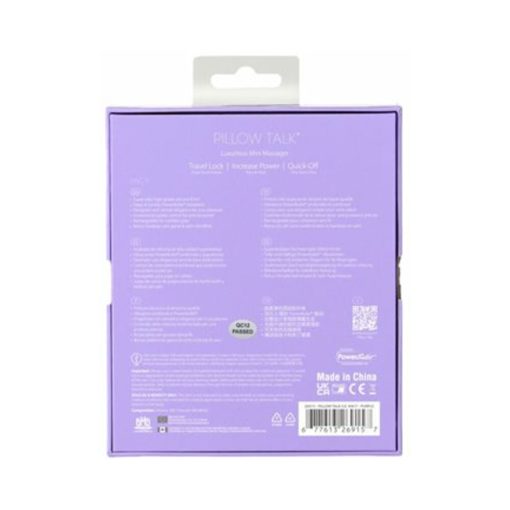 Pillow Talk Special Edition Racy Mini G-Spot Vibrator With Swarovski Crystal Purple - Image 4