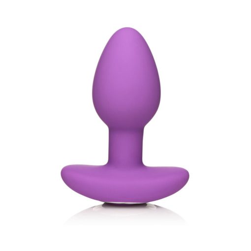 Curve Toys Gossip Pop Rocker Rechargeable Remote-Controlled Silicone Vibrating Anal Plug Violet - Image 3