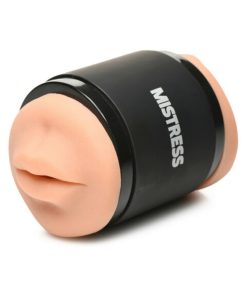 Curve Toys Mistress Double Shot Mini Masturbator Ass & Mouth Medium