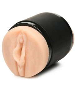 Curve Toys Mistress Double Shot Mini Masturbator Mouth & Pussy Light